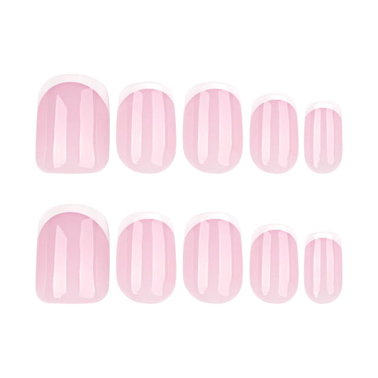 The Classic extra-short French press-on nails, alternate view