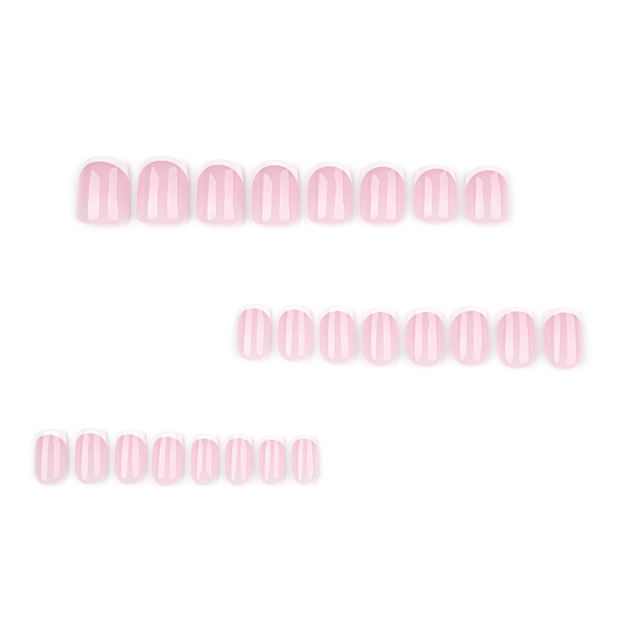 The Classic extra-short French press-on nails, product detail