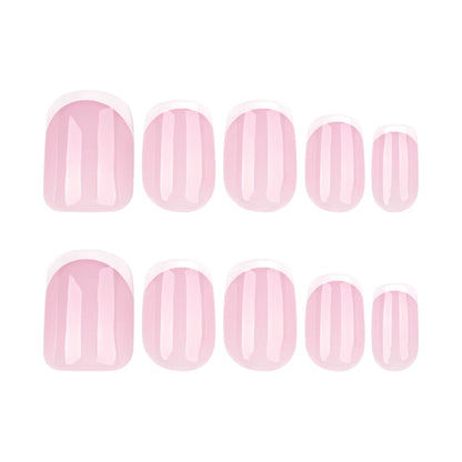The Classic extra-short French press-on nails, alternate view